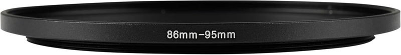 JOYTOLIN 86-95mm Metal Step-Up/Down Ring Adapter Compatible with Mirrorless Cameras DSLR Lens, UV CPL ND Filter Thread Converter, Black - Image 2